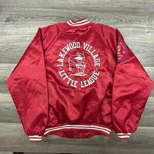 Vintage Hartwell Jacket Mens Medium Lakewood Village Little League 1992 MLB 90s